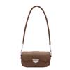 Foreign Casual Bag Women's 2025 New Trendy Spring and Summer Retro Messenger Bag Niche Design Solid Color Shoulder Small Square Bag