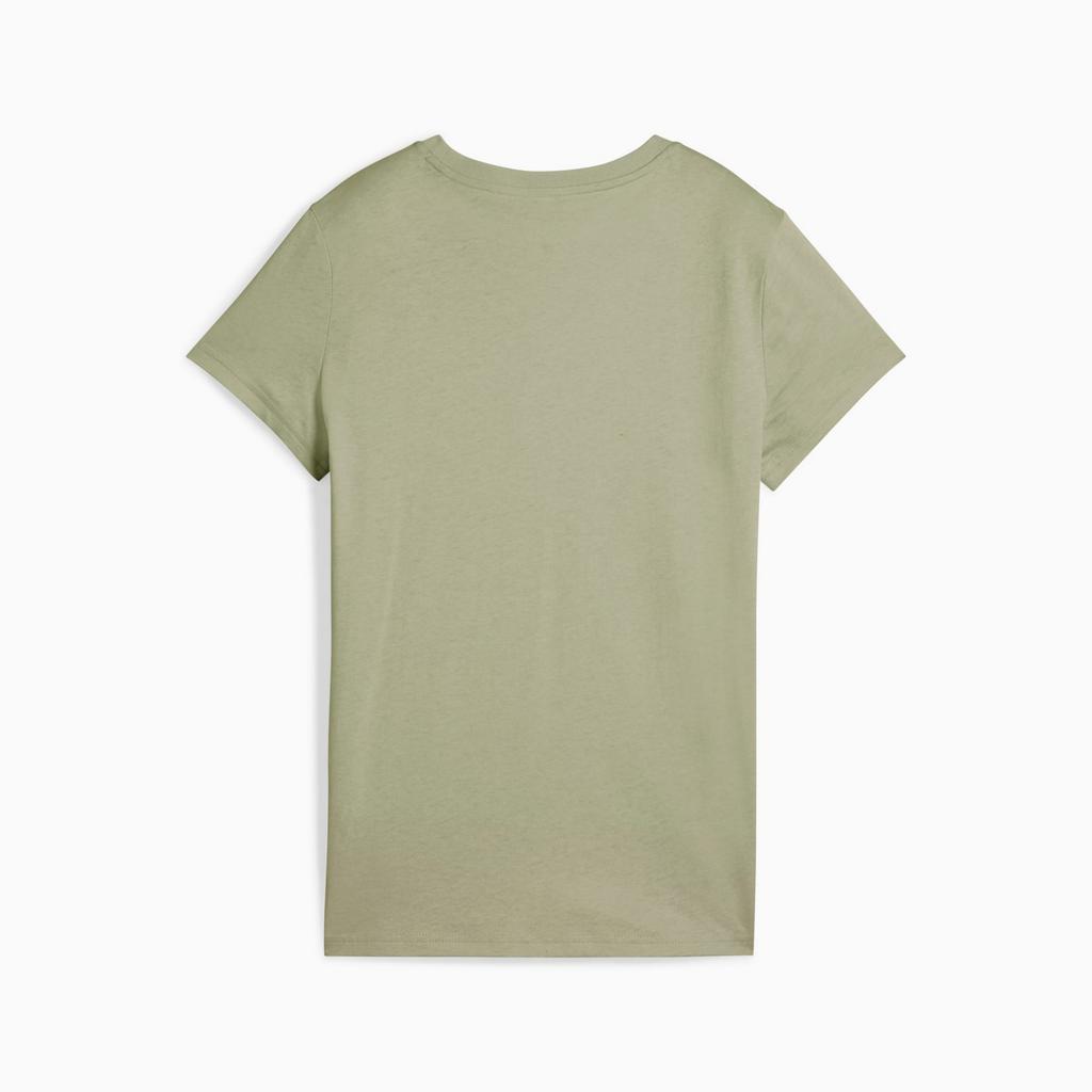 Puma ESS SMALL NO.1 LOGO women's T-shirt green 68237382 r S