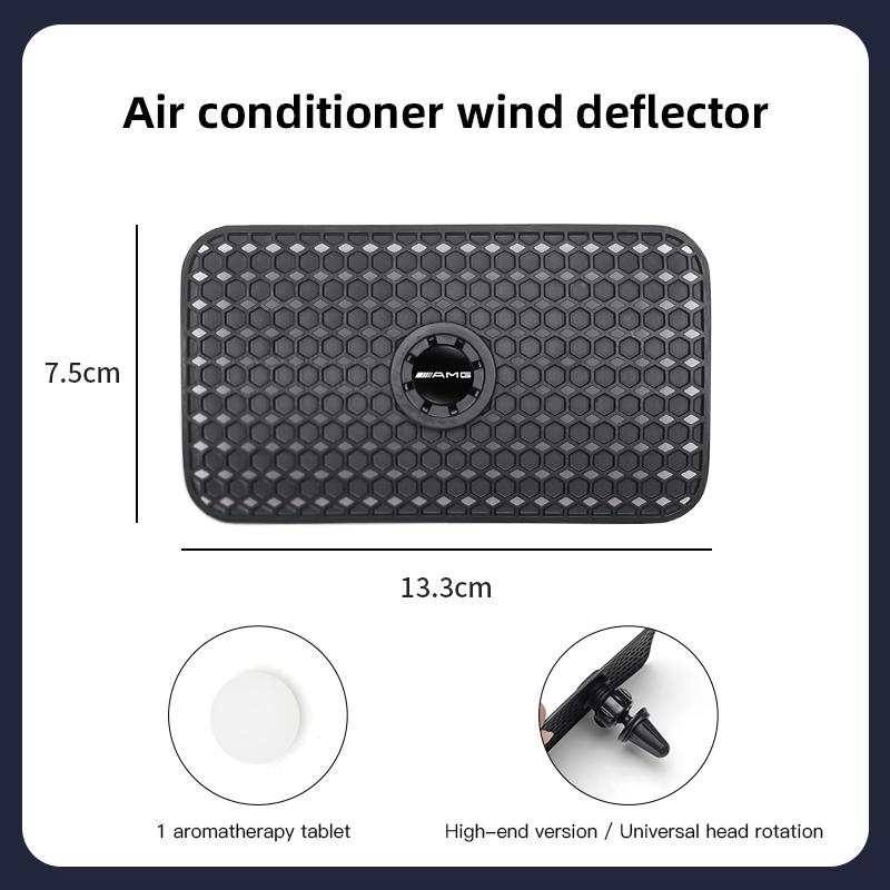 Car Air Conditioning Deflector Adjustable Wind Shield For Mercedes Benz AMG W203 W206 W220 W205 W211 W212 W201 W168 W169 GLA GLC VJ1
