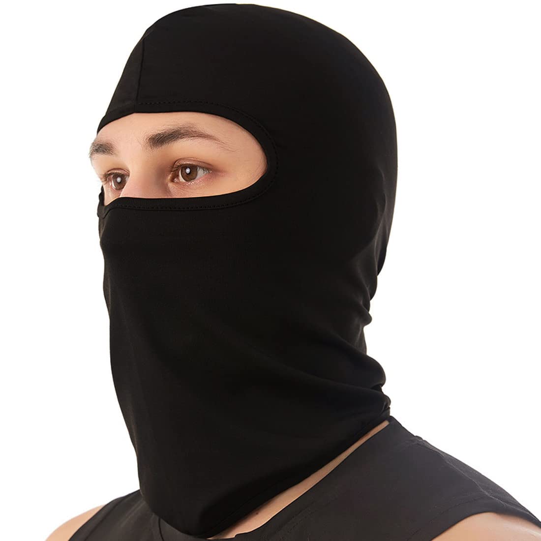 

[Trifong] Full Face Mask for Summer, Cool Feeling, Breathable Mask, 50.0-63.0cm чёрный