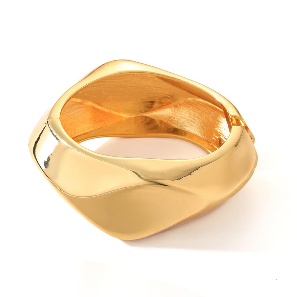 European and American New Ins Wind Irregular Exaggerated Section Alloy Bracelet Wide Version Bracelet Design Feeling