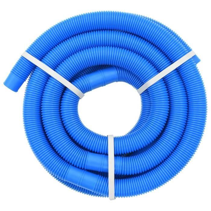 VidaXL Tuyau de piscine Bleu 32 mm 6,6 m