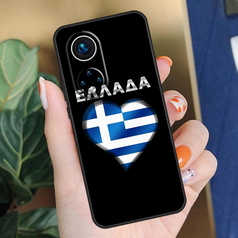 Griechenland Griechische Flagge Hülle Für Honor 90 50 70 Lite X9b X9a X8b X8a X8 X9 X9c Honor 200 Pro Magic 5 6 7 Lite Abdeckung