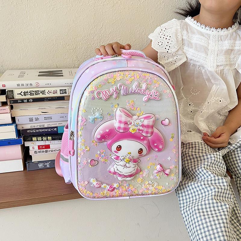 Entzückender neuer Kurumi My Melody Vorschulkinder-Rucksack Große Kapazität Wasserdichtes Design