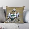 Let Glasgow Flourish Square Pillowcase Polyester Linen Velvet Pattern Zip Decorative Pillow Case Sofa Cushion Cover Wholesale