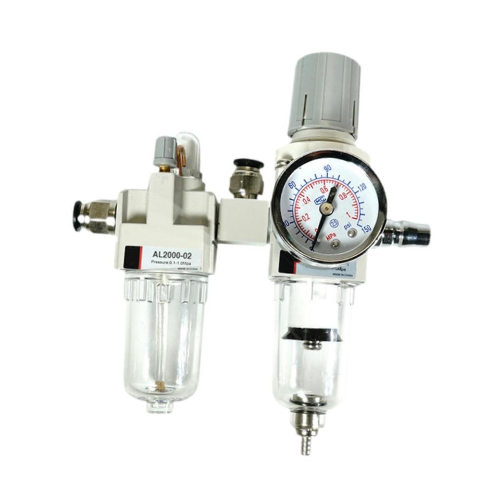 Luft-Öl/Wasser-Abscheider für Reifenwechselmaschine, Druckregler mit kompaktem Anschluss,