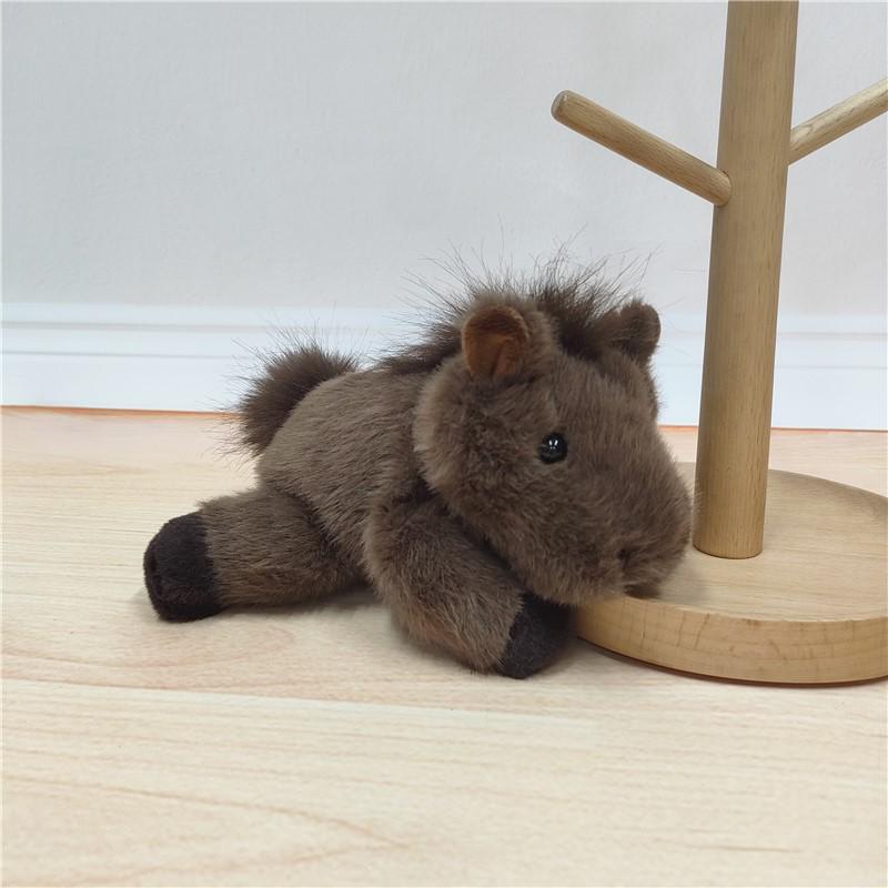 Xiangxiang Cute Animal Doll: Panda & Raccoon Plush Toy, Pocket-Size Companion Gift.