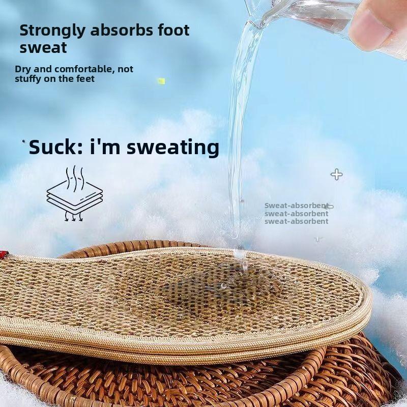 Pánské dámské pot absorbující vložky, pohodlné a prodyšné bavlněné lněné sportovní vložky Pánské a dámské dezodorantové vložky s pelyňkem