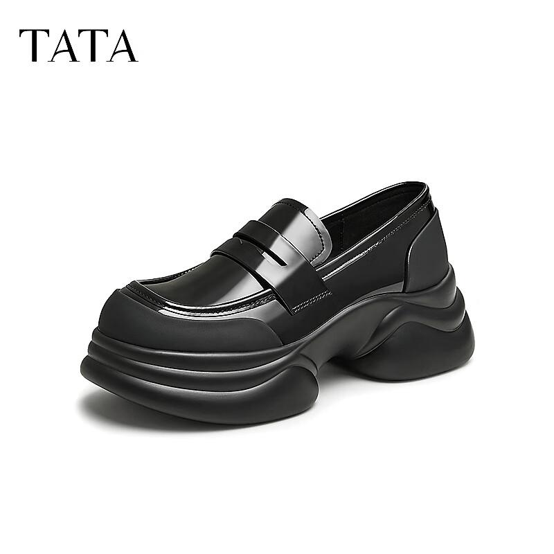 TATA Women's Little Wave Thick-Sole Loafers