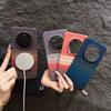 Luxury Carbon Fiber Kevlar Pattern Ultra Thin Phone Case for Honor Magic 8 Pro 7 6 Magnetic Shockproof Half-pack Protect Cover