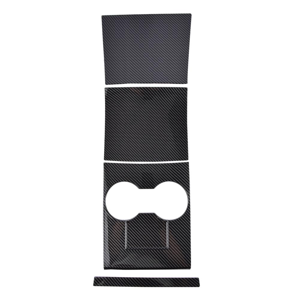 New ABS Black Car Central Control Panel Protective Patch For Tesla Model 3 2017-2020 Tesla Model Y Car Interior Accessories 1Set