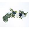 2 Pieces Silk Wedding Arch Flowers, Arch Flowers Display Fake Plant Artificial Floral for Backdrop Sign Holiday Window Decor