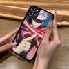 Cartoon Gojo Satoru Characters Phone Case Silicone PC+TPU For For IPhone 11 12 13 14 15 16 Plus Pro Max Cover