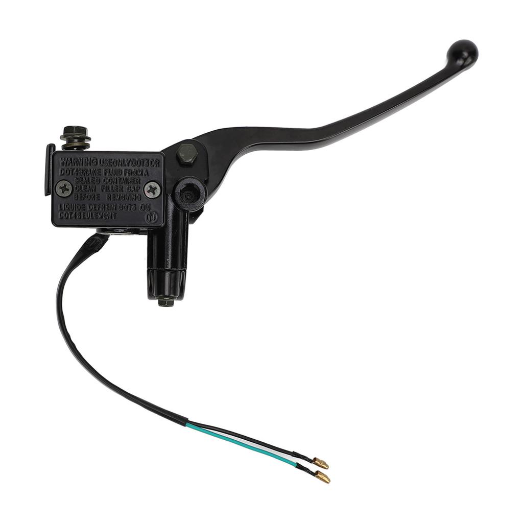 Hydraulic Brake Master Cylinder Enhanced Control Metal Universal Fit for Motorcycle ATV Scooter Moped Dirt Bike