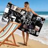 Rammstein Print Beach Towel, Large Soft Quick Dry Towel for Beach Camping Swimming