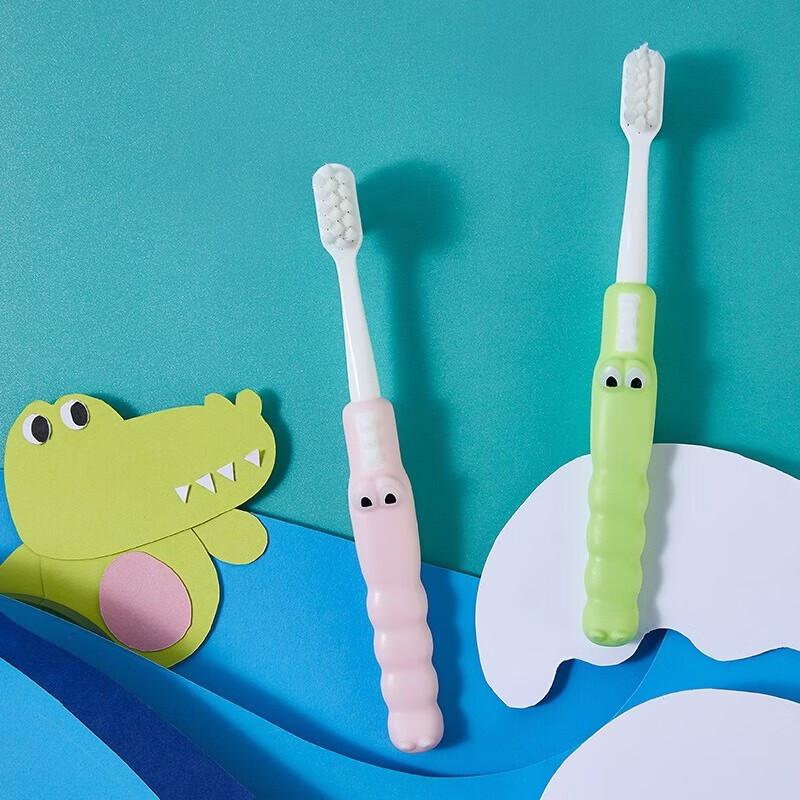 Children's U-Shaped Triple-Sided Toothbrush Set (10-Pack)