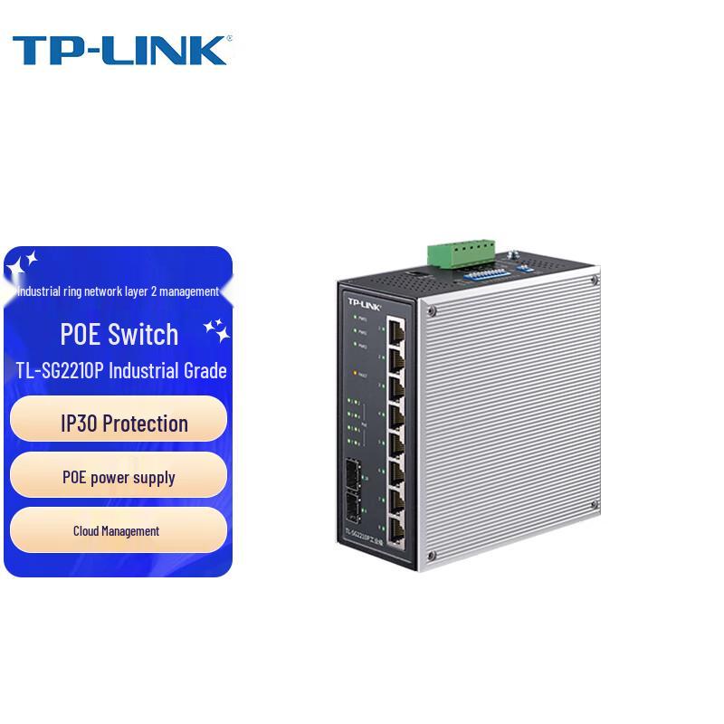 Tp-Link 10-Port Gigabit Managed PoE Switch