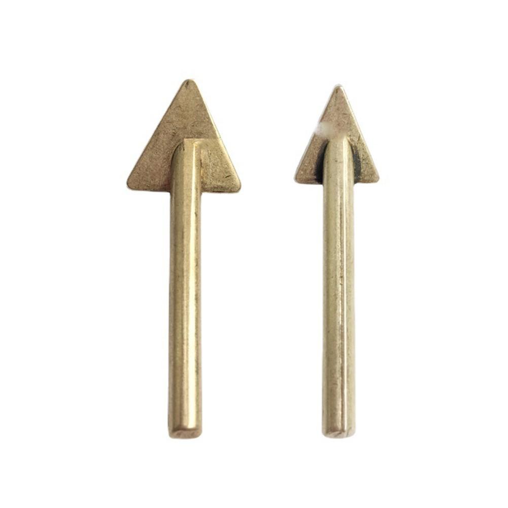 Plastic Repair Triangular Copper Smoothing Head Soldering Iron Head Leather Raft