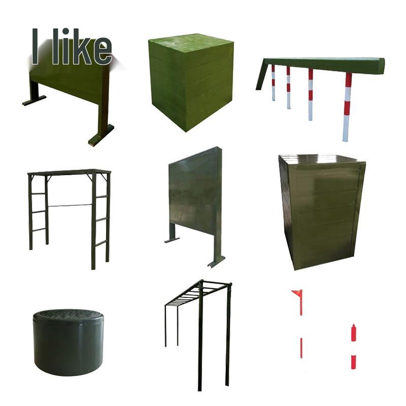 WoYing 400m Obstacle Course Training Equipment Set