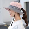 Outdoor Sun Hat For Women With Wide Foldable Sun Protection For Hiking And Travel