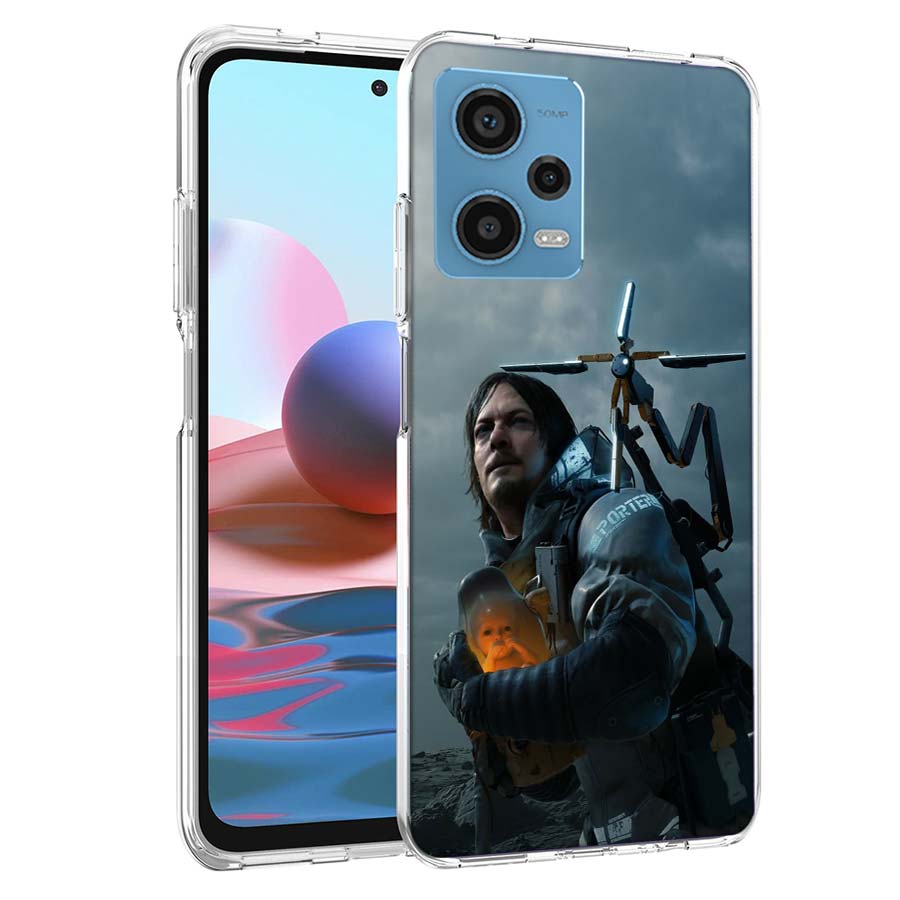 Game Death Stranding Phone Case For Redmi Note 13 12 14 15 Pro Plus 13R 11 11T 11E 11S 10 Pro 10S 9 9S Cover Cell Clear TPU Capa