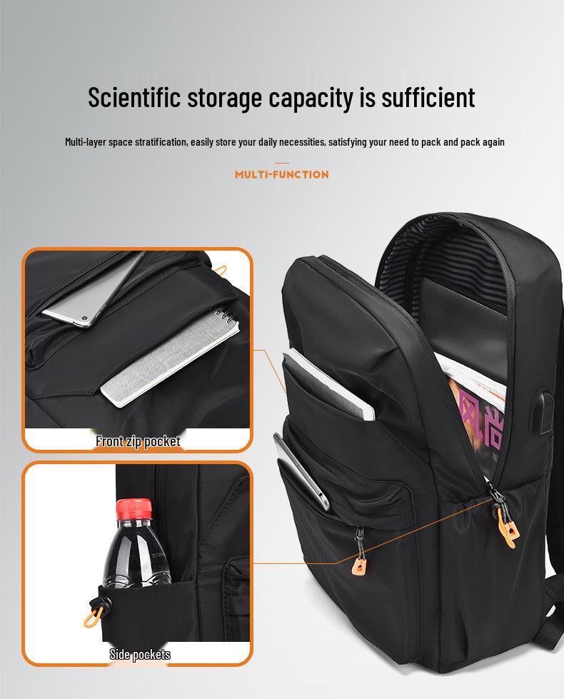 Men's Versatile Casual Backpack for Students and Travel