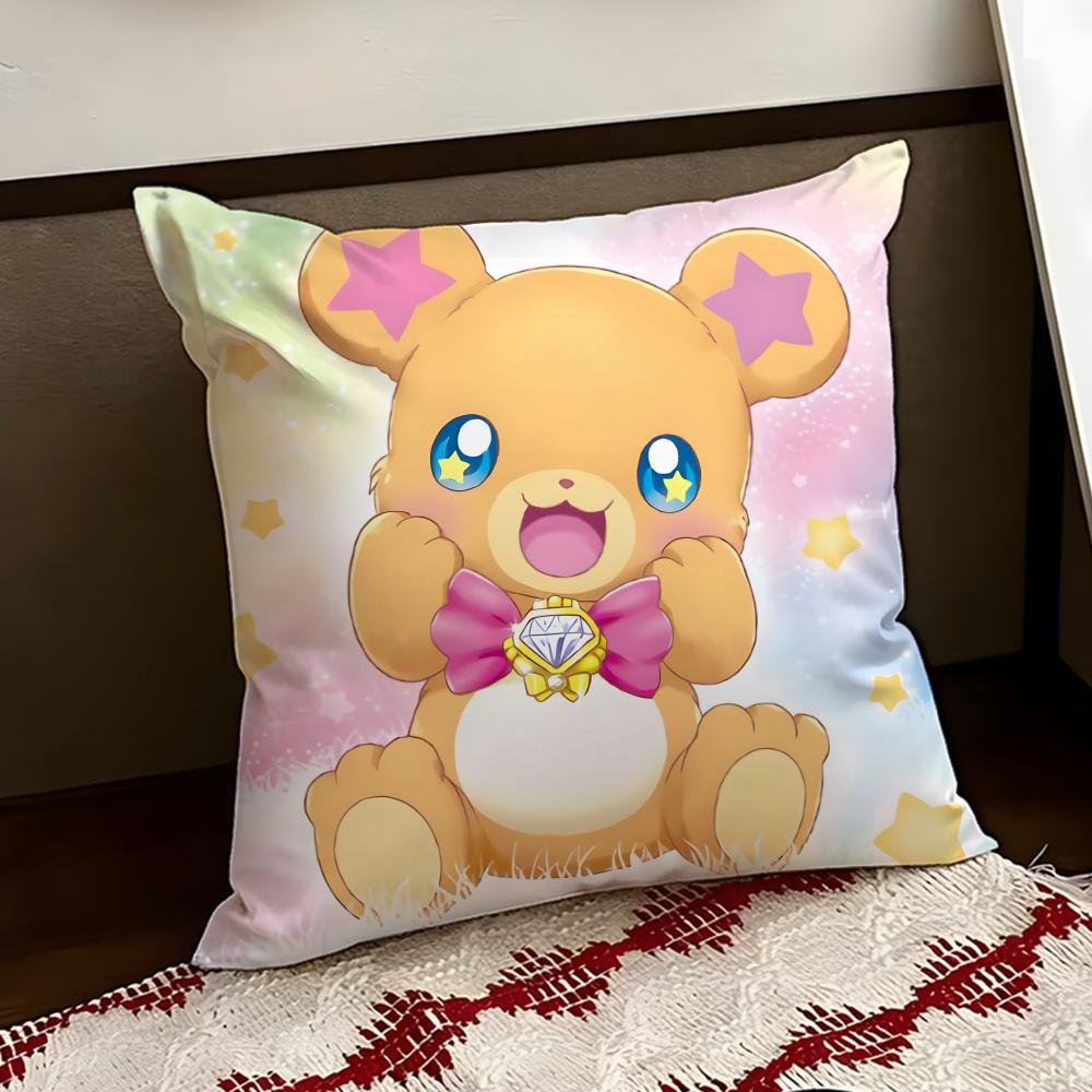 Anime cartoon MMofurun Cushion Cover Reversible Soft Durable Pillow Cover Home Car MultiScene Use for Daily Comfort