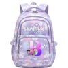 K-Pop Anime Style Unisex Large Capacity Backpack 20-35L Nylon School Bag With Arc Shoulder Straps Daily Use