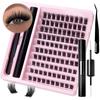 DIY Segmented False Eyelashes Set - 10 Rows