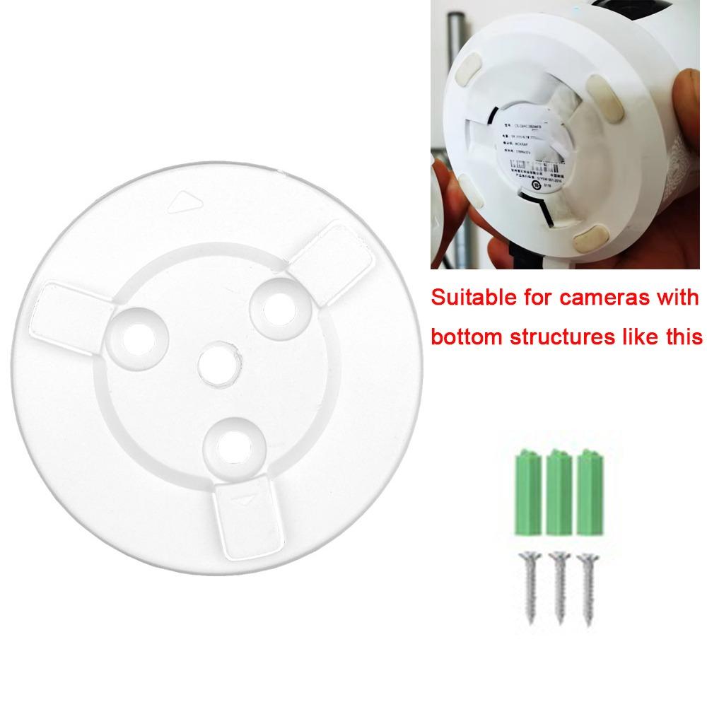 With 1/4 Screw 360° Rotation Mini Camera Holder Adjustable Clip Fixation Smart Camera Mount No Punching Monitor Bed Bracket
