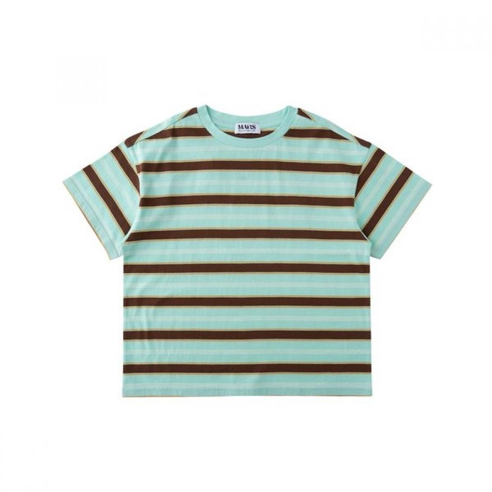 

LiTTle Ground Mars STripe T shirT 7631g 332 05 MINT/165
