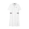 Short Sleeved Dress Women's Standard White F11W121340F-WT