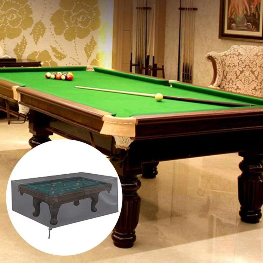 7/8/9 Feet Pool Table Dust Cover Waterproof Snooker Table Cover  Sports and Entertainment