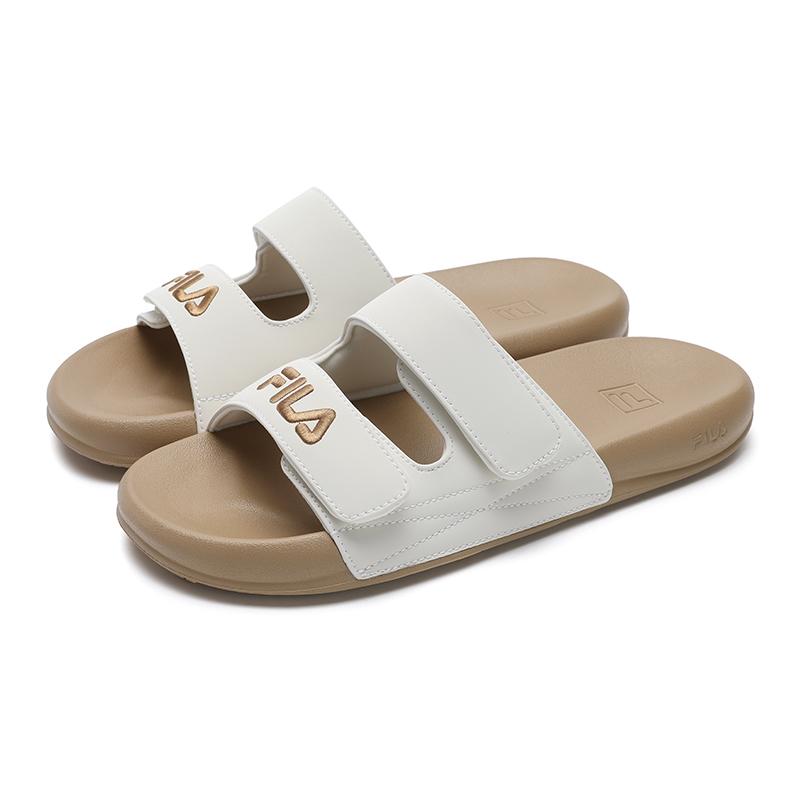 Fila Drifter 2 Fashionable Casual Simple Comfortable Slip-On Sandals Women Sandals Off-White F12W522506FGD