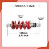 150mm Rear Shock Absorber, Absorber Replacement And Repair, 750lb Suspension Spring for Karts.