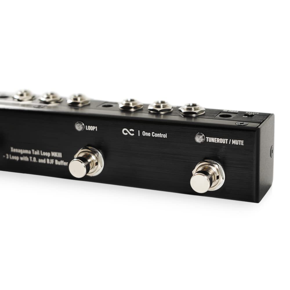 One Control Xenagama Tail Loop MKIII Loop with and BJF 3 Loop Switcher with Buffer -3 T.O. Buffer- /