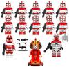 Star Wars Comandante Shock Trooper Bloques de Construcción Mini Figura Bolsa de Juguetes Paquete Educativo Puzle para Niños Set de Ladrillos
