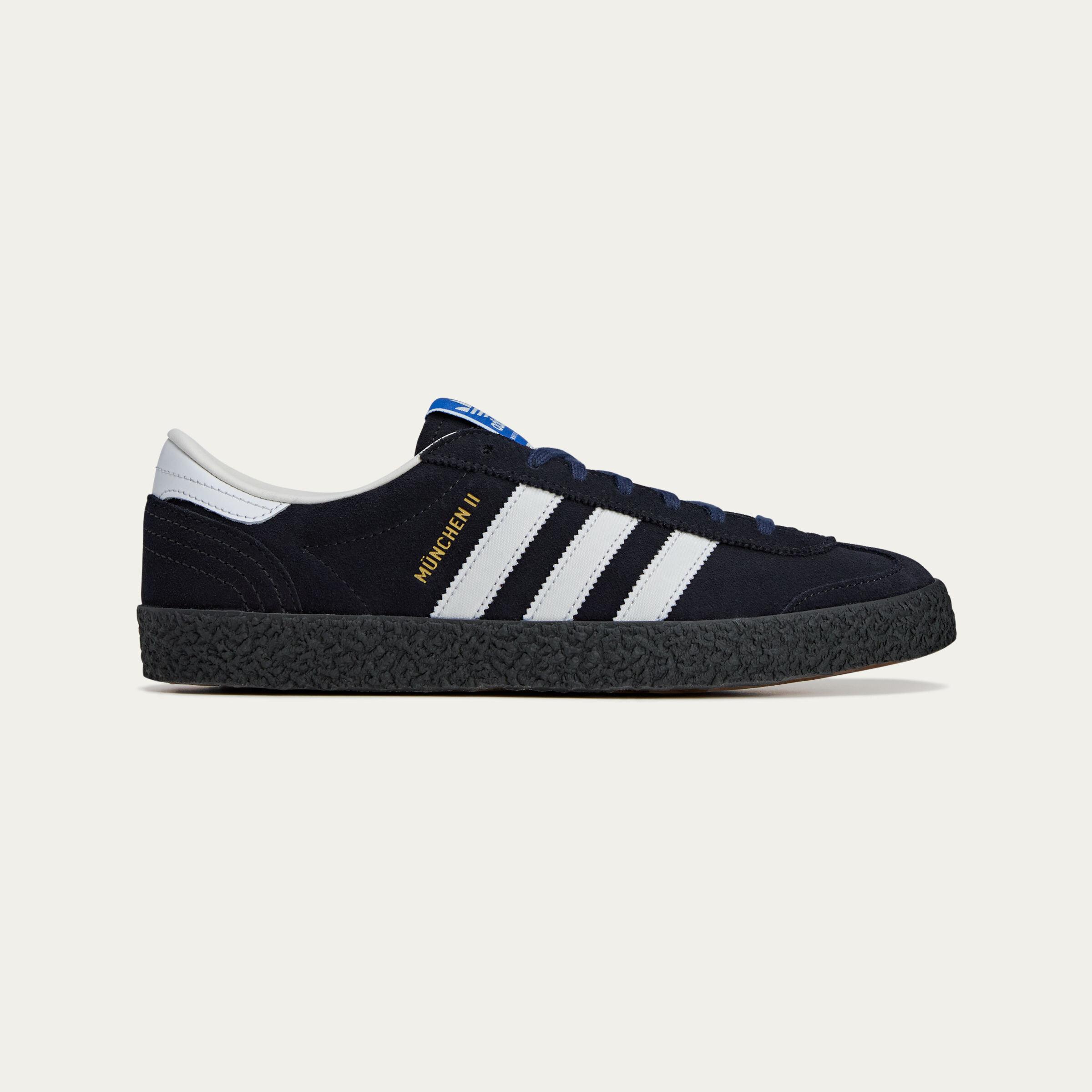 adidas München II SPZL Black Blue Gum 36.5