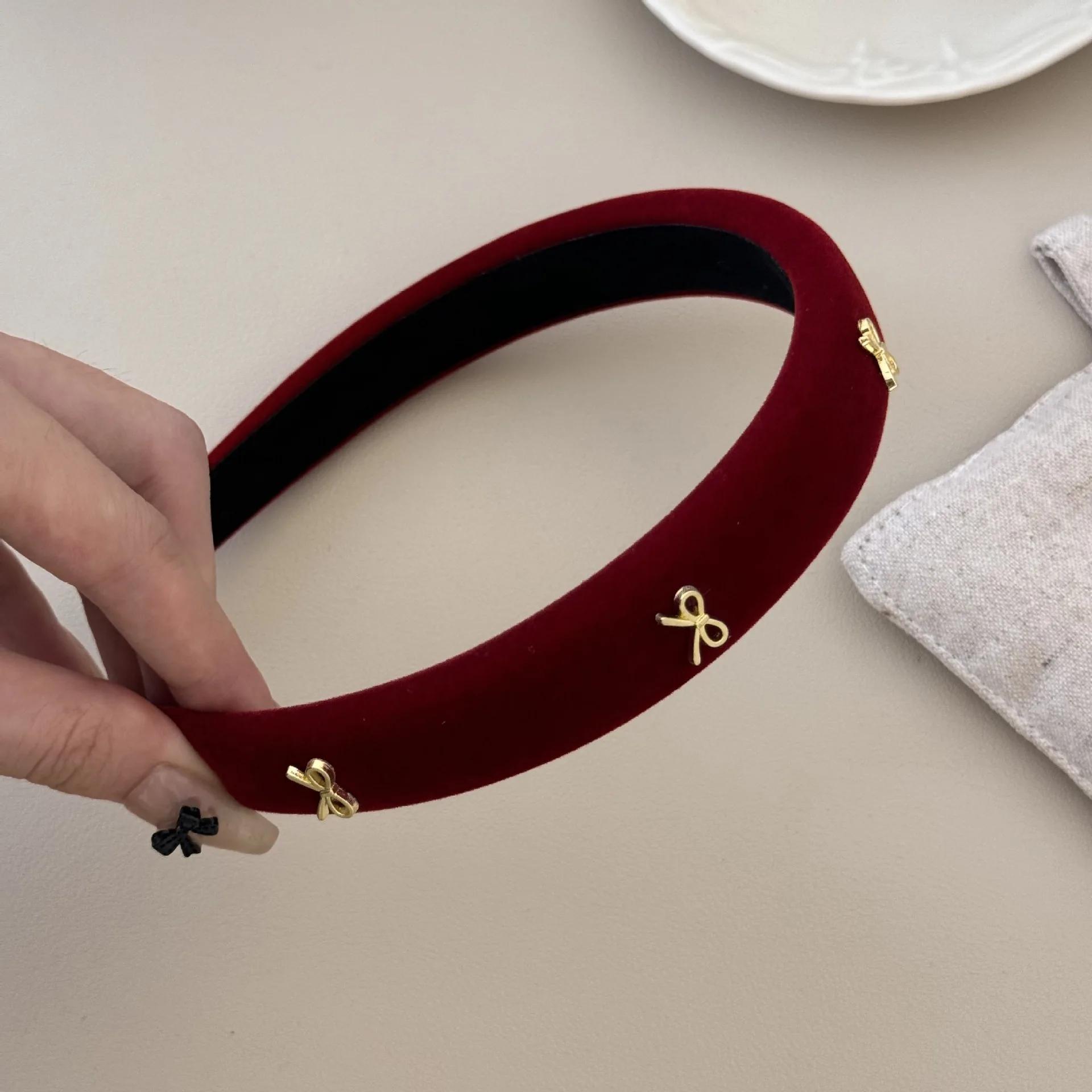 

Аксессуары для волос для женщин девушки повязки на голову корейская лента винтажный бант популярный ведущий модный обруч для мытья взрослые k-pop новинка