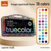 True Color Soft Tip Liquid Acrylic Marker for Students & Professionals