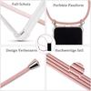 Stoßfeste transparente Telefonhülle Crossbody Halskette Kordel Lanyards mit Seil für iPhone 16 Pro 15 Pro Max 14 13 12 11 XR XS Max 8 SE 2020