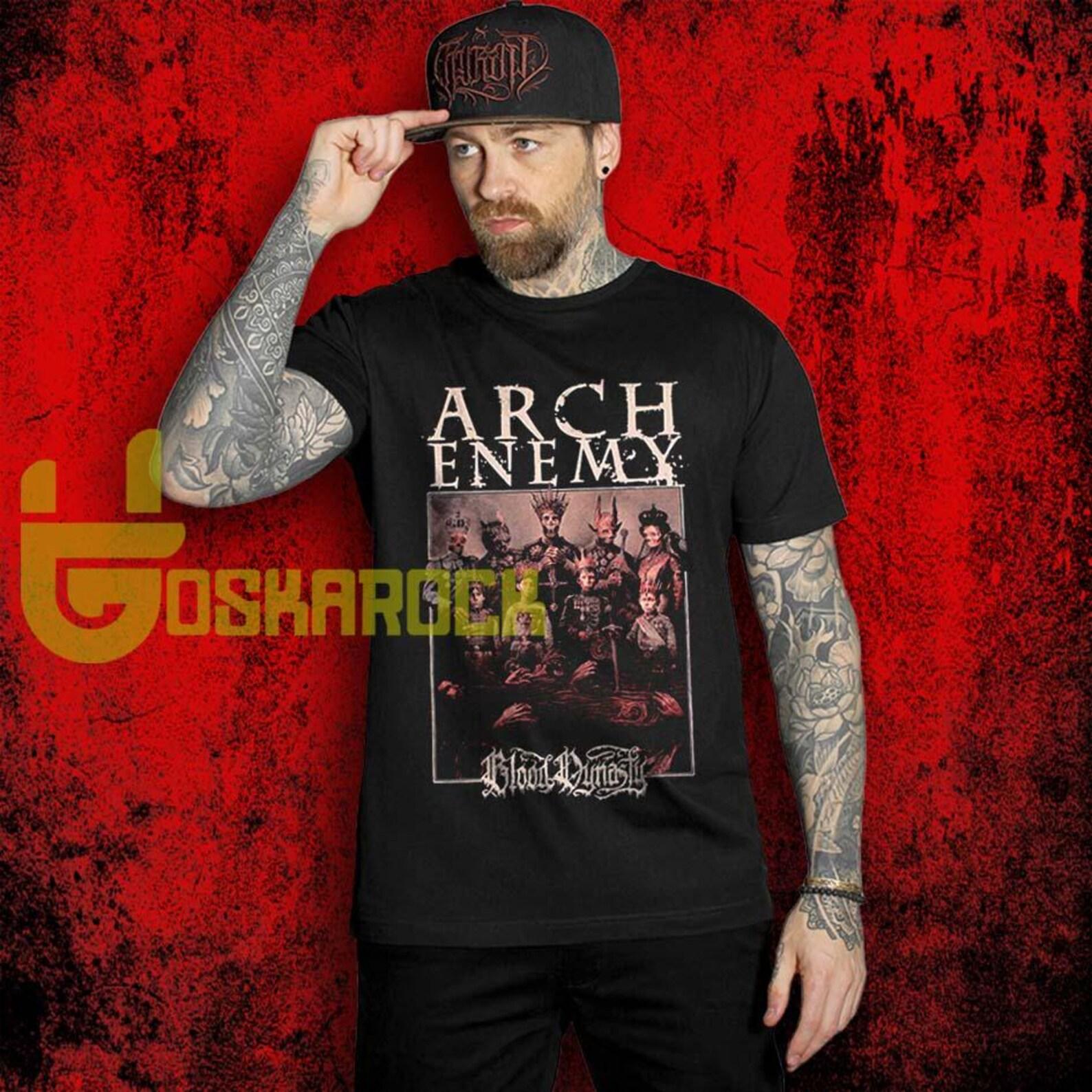 Arch Enemy Band T shirt, Arch Enemy Blood Dynasty Shirt, 90s Retro Melodic Death Metal Shirt, Music Unisex T shirt S