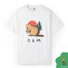 Beaver Sunset Dam T-Shirt | Woodland Animal Graphic Tee