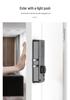 Invisible Smart Card Swipe Remote Control Door Lock - No Drilling Required for Indoor Wooden Doors