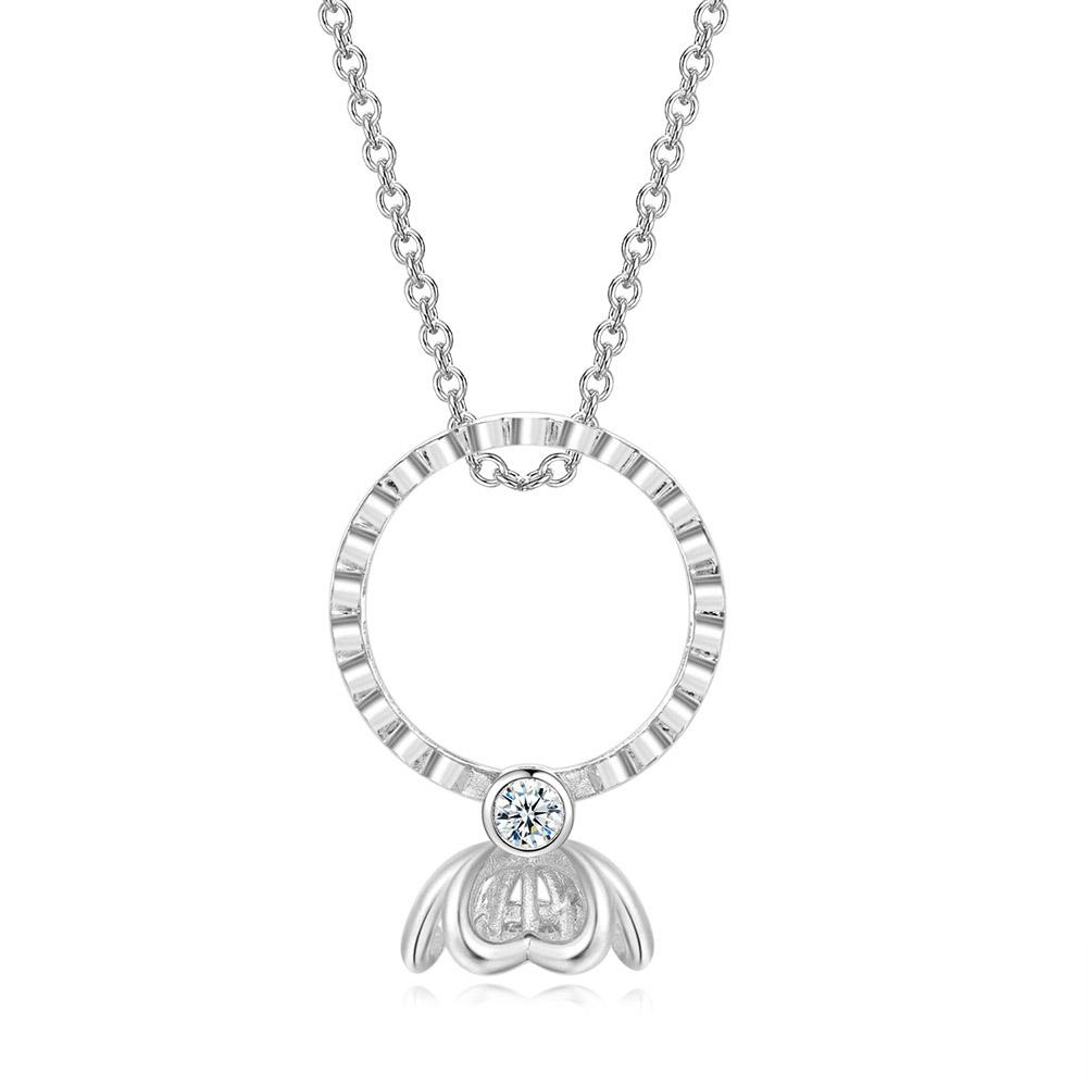 

Vinatage Flower Pendant Necklaces For Women Collar Choker Chain Gold Color Charms Necklace Fashion Zircon Accessories N440