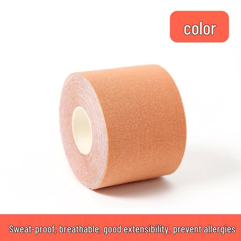 

Накладки на соски с эффектом пуш-ап: Клейкий, Бесшовный, Не провисающий, Одноразовый, Японская эластичная ткань для большой груди. 5cm x 5m