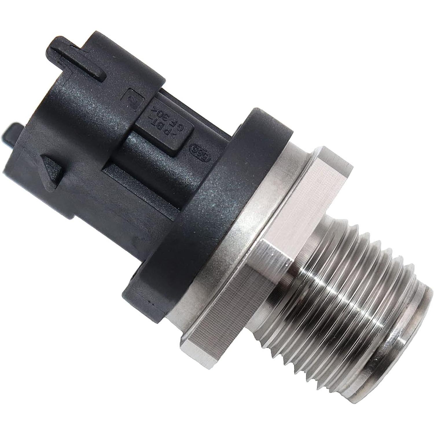 

Датчик давления в топливной рампе 0281006425 Подходит для грузовиков Dodge Ram 2500 3500 Cummins Diesel L6 5.9L 2003-2007# 0281002851 5093112AA 904-309 3949988 SU3355 чёрный