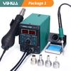 YIHUA 8786D Soldering Iron Hot Air Soldering Station DIY Digital Rework Station Phone Repair BGA SMD Solder Tool Welding Station