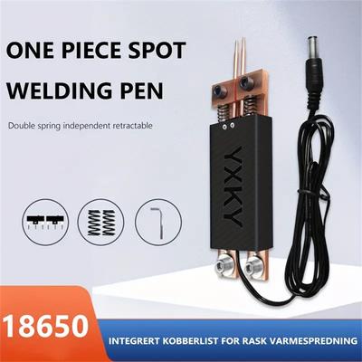 DIY Punktschweißgerät Stift Handheld 18650 Batterie Punktschweißstift MaschineAutomatischer Auslöser Elektrische Lötkolbenwerkzeuge
