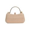 New Trendy Women's Bag with Exquisite Texture Women's Bag Simple Foreign Style Small Bag Lock Shoulder Chain Messenger Bag